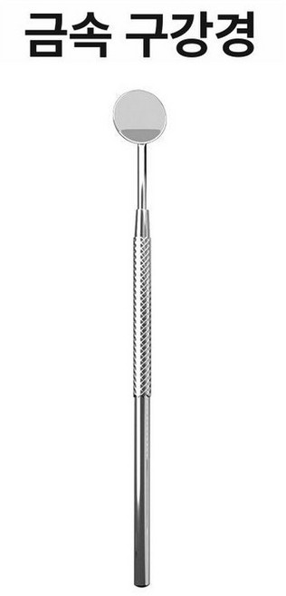 바울몰 치아거울 치경 김서림방지 가정용, 금속-구강거울, 1개, 1L