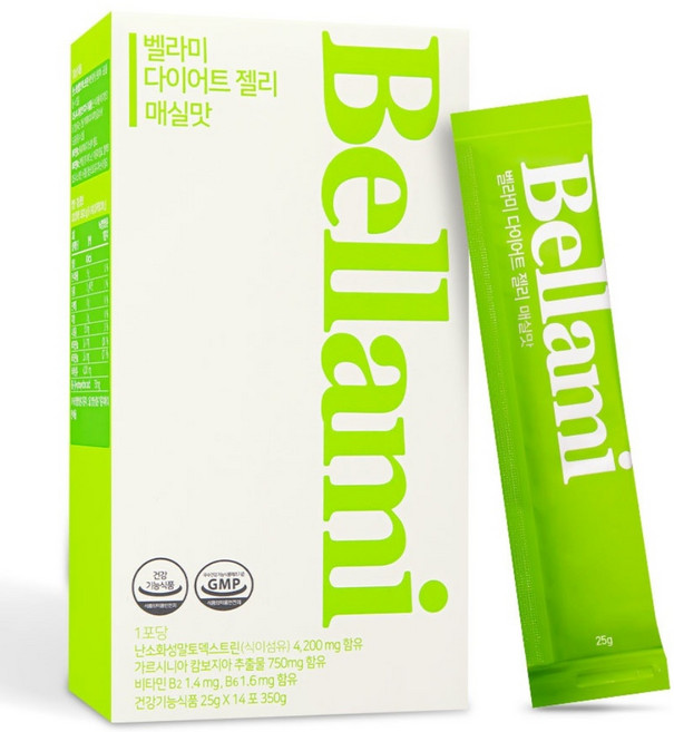 벨라미 다이어트 젤리 매실맛, 1개, 350g