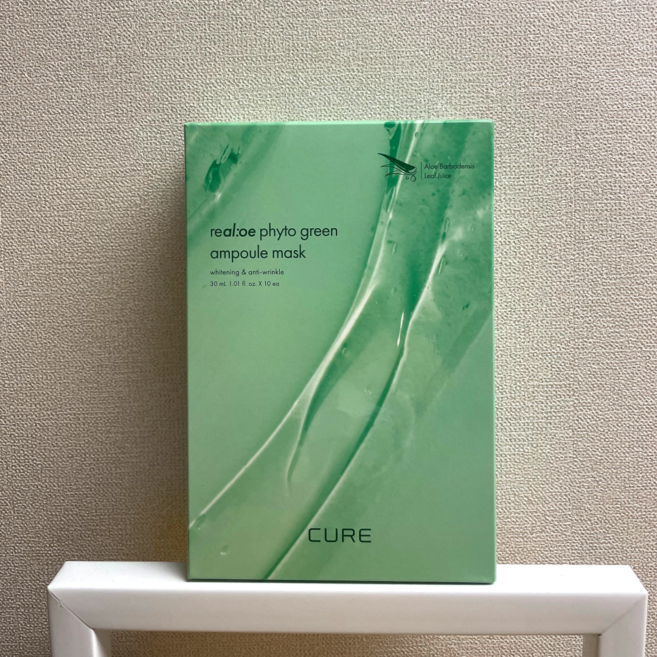 김정문알로에 라 센스 로에 큐어 리알로에 피토 그린 앰플 마스크, 10개입, 6개