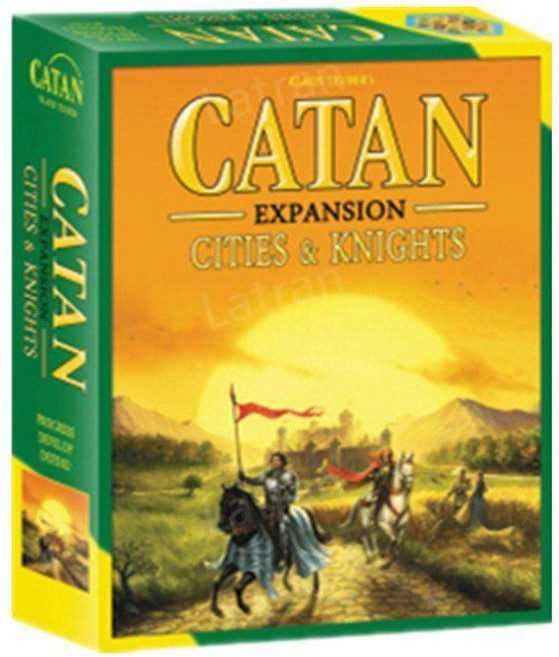 CATAN 보드게임 영어버전 ENG ver., 1개, D. 시티 나이트 에디션