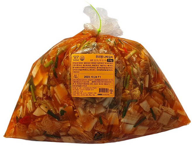 종가집 나박김치, 1개, 5kg
