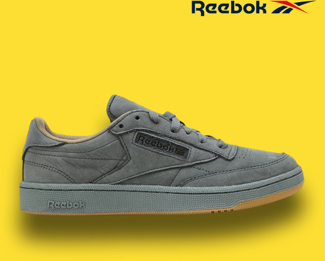 리복 클럽 C 85 스웨이드 40주년 다크 포그 다크 그레이 RESO5FC3UK2