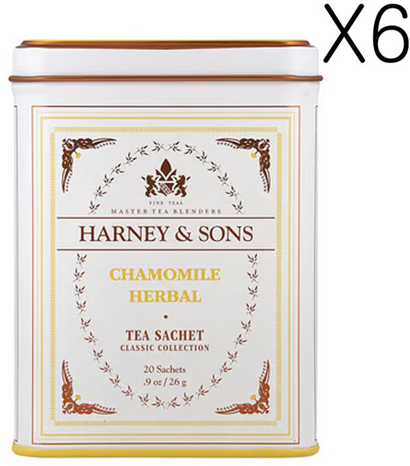 하니앤손즈 파인 티 캐모마일 허브 20티백 26g(0.9oz), 26g, 6개, 20개입