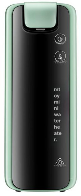 쏘픽 미니 무설치 기숙사 생수병 무타공 싱글족 냉온수기, 그린, 기본 색상