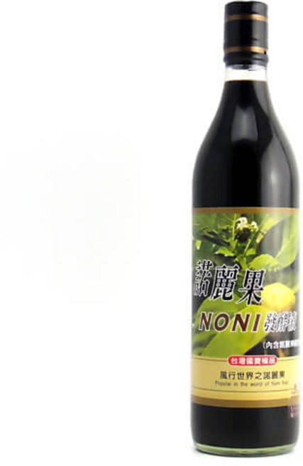 禾津 HE JIN 台灣諾麗果發酵液 無糖 600ml 玻璃瓶, 1個