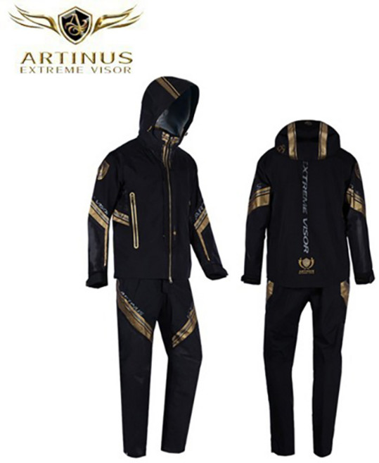 아티누스 AR-965B 경량 3레이어 낚시복 (블랙), L (100)