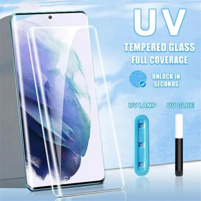 Xiaomi MI 12 11 13 Pro 14 Ultra Note 10 Lite 화면 보호기 액체 접착제 필름 용 UV 강화 유리