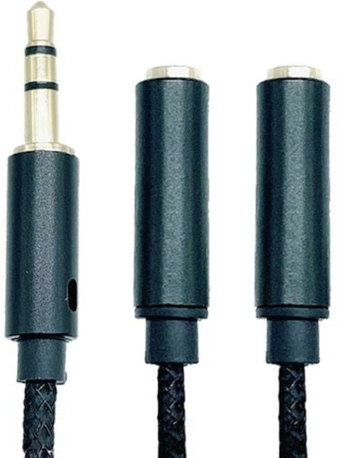 UC-GE24 3.5 분배기 젠더 Y잭 형 스테레오케이블 듀얼 Y형케이블 Y형젠더 스테레오잭 오디오Y케이블 오디오변환잭, 본상품선택