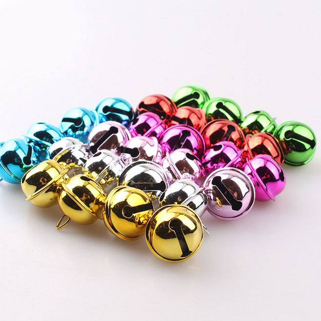 헤세드 2개)22mm 샤이닝 유광 컬러방울 딸랑이 방울, 2개, 핑크