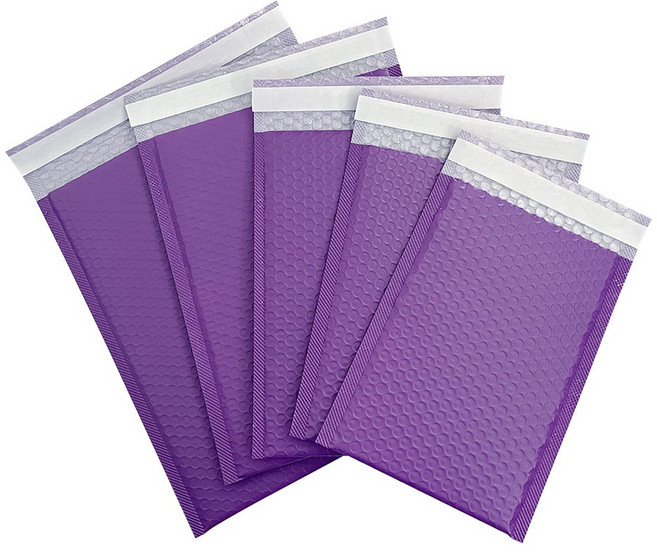 [당일발송] 인디샘 택배 안전봉투(퍼플) 9가지 사이즈 에어캡 대량판매, V-08) 28x35+5 / 190장