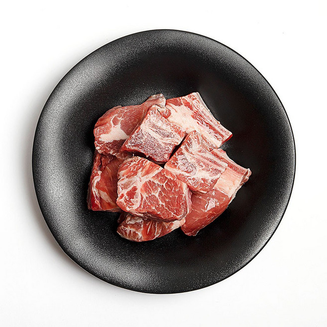 국내산 냉동 돈갈비 500g (LA갈비/찜), 국내산 냉동 돈갈비 400g(LA갈비식 세절), 1개