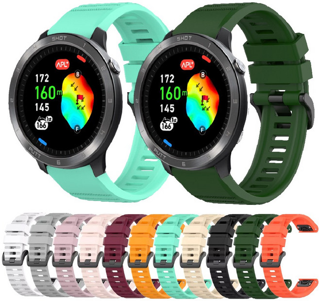 보이스캐디 T13 Pro T12 Pro T11 Pro T-ultra 호환 프리미엄 베이직 퀵핏 스트랩, 코랄핑크, 1개