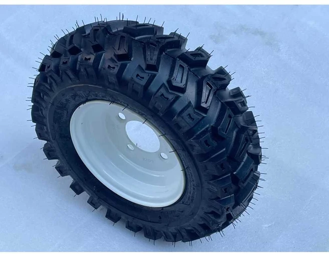 사륜 진공타이어 16x6.50 8인치 농기계 바퀴 교체용, 타이어휠(101.6mm)(16x6.5) × 1개, 1개 - 쿠팡