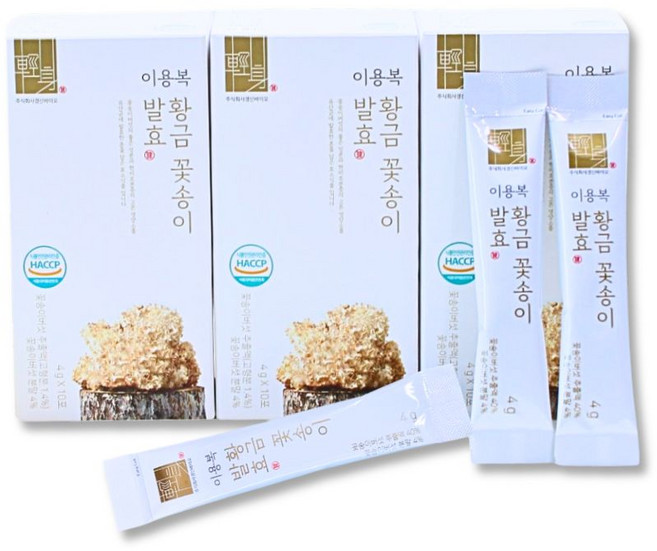 이용복 황금 꽃송이버섯 발효 분말, 120g, 1개