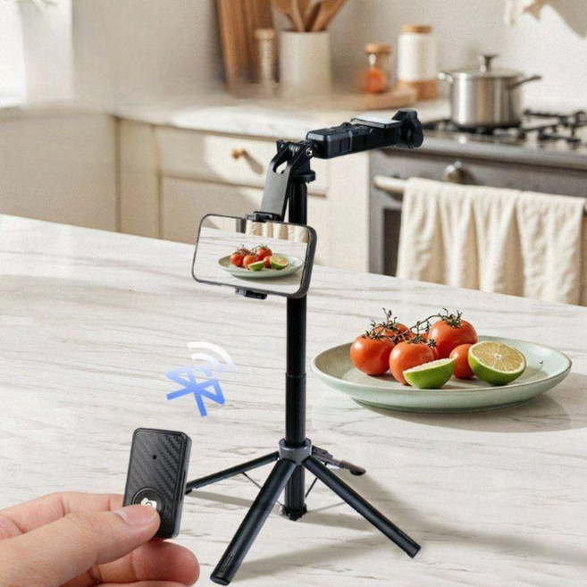 DJI 오즈모 포켓4 셀카봉 그립 손잡이 스틱 삼각대 핸드폰 거치대 클립 홀더 액세서리