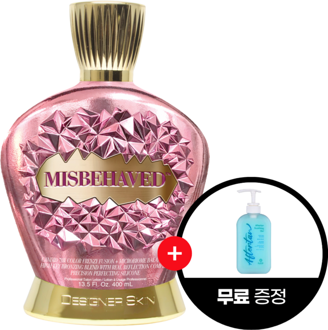 디자이너스킨 미스비헤이브드 400ml + 수딩젤 무료증정, 1개