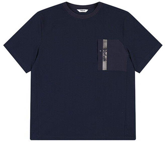 볼빅 남성 골프 서커 라운드 반팔 티셔츠 VMTSP452_NA 3079789