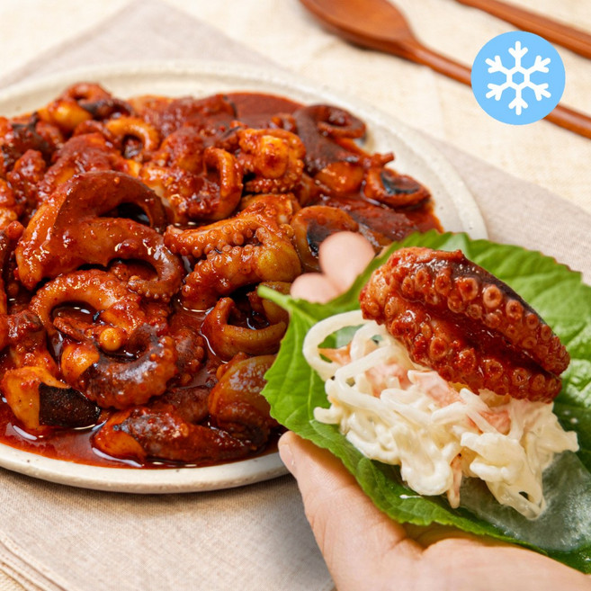 강금옥 오리지널 쭈꾸미 볶음 + 천사채샐러드(쌈무X), 300g, 2개