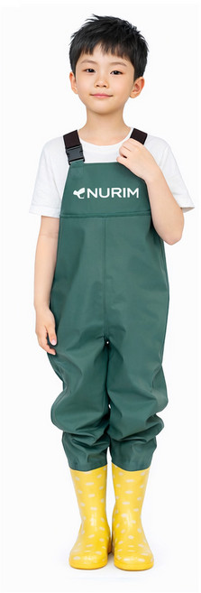 갯벌체험 해루질 어린이 가슴 장화