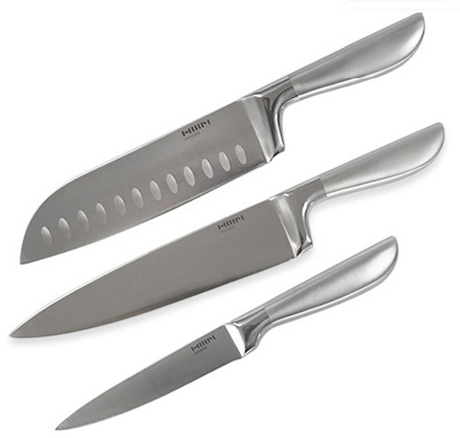 한샘 올스텐 나이프 3종 /칼/나이프/주방칼/식도, 한샘 나이프 3종 셋트, 1개