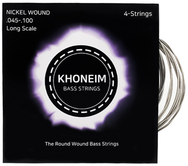 코네임 베이스 기타 스트링 4종 세트, 1개