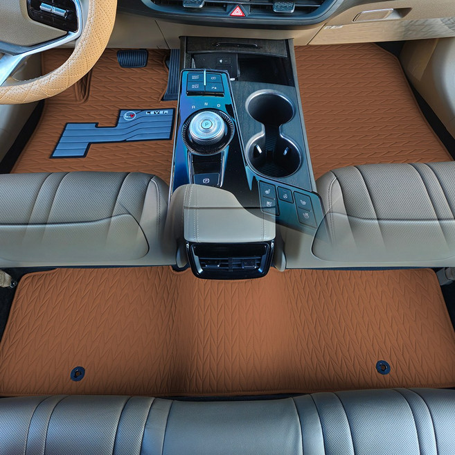 홍카이브 자동차 모노륨매트 플로어매트 실리콘발판 카매트 1+2열 풀셋 확장형 BMW X4 F26 G02, X4 G02 2018~, 가솔린, 블랙