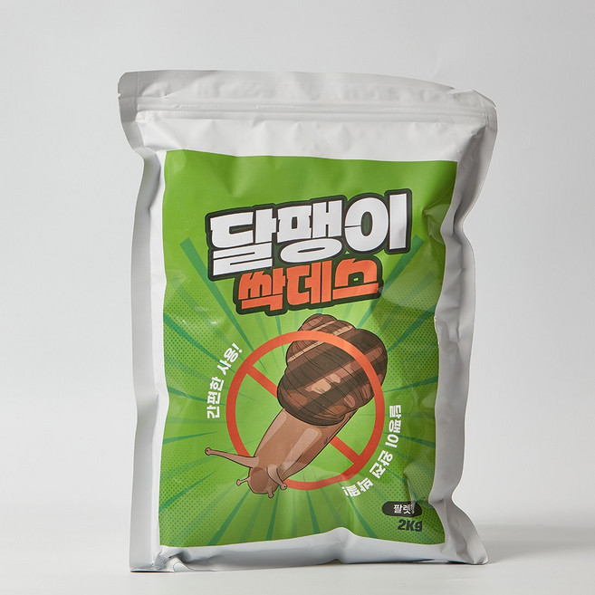 달팽이약 대용량 2kg 민달팽이제거제 달팽이싹데스 유인 퇴치제, 1개