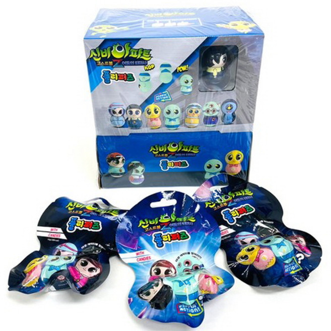 신비아파트 플리퍼즈 24개 한박스세트 + 1개서비스 젤리유통기한지남 오뚝이만사용가능합니다 신비아파트 오뚝이