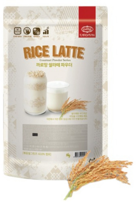 [기한26.05.06까지] 까로망 쌀 라떼 파우더 1kg, 1개입, 1개