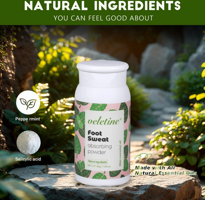 남녀공용 발 땀 흡수 케어 파우더 | 발 상쾌함 유지 | 보송보송 청결 관리 | 발 냄새 완화, 30g, 1개, 1개입 - 쿠팡