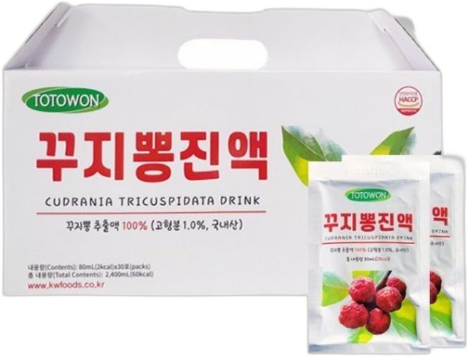 꾸지뽕진액 80mL x 30포 hsm+6919YA, 30개