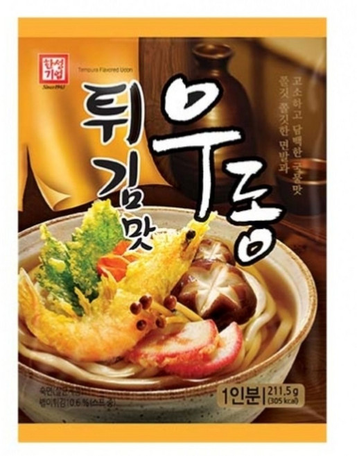 한성기업 튀김맛 우동, 211.5g, 30개