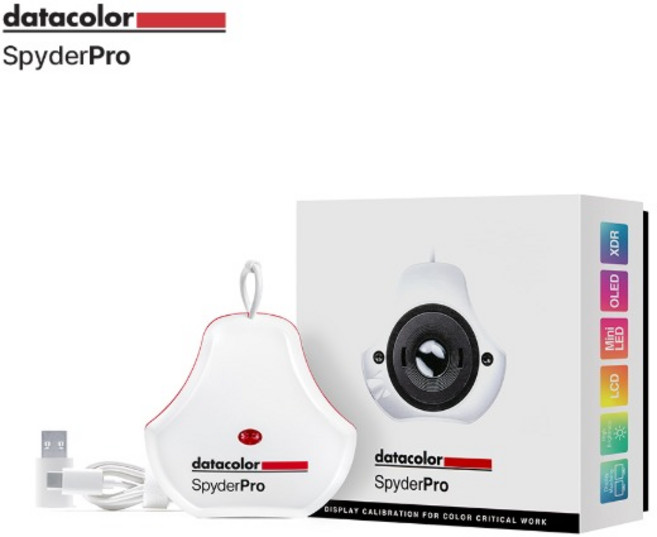 데이터컬러 스파이더 프로 Datacolor Spyder Pro 모니터 켈리, 1개, 신형 스파이더 프로