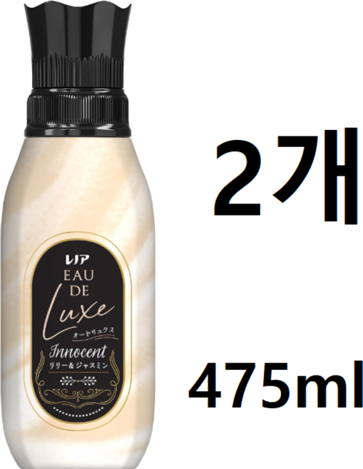 레노아 오드럭스 오노센트 리리 자스민 향기 신제품, 2개, 475ml