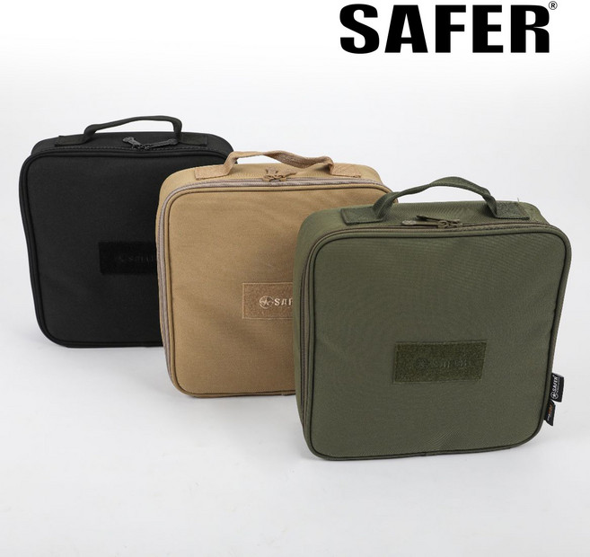 세이퍼 연장선 가방 전기차 충전기 캠핑용품 멀티백 부탄가스 이소가스 다용도 수납가방, 어반 블랙, 1개