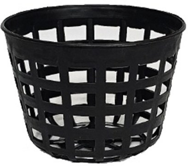 망포트 3.5호 500개 육묘 구근 배추 고추 모종 덮개 삽목 플라스틱 원형 화분, 검정 망포트