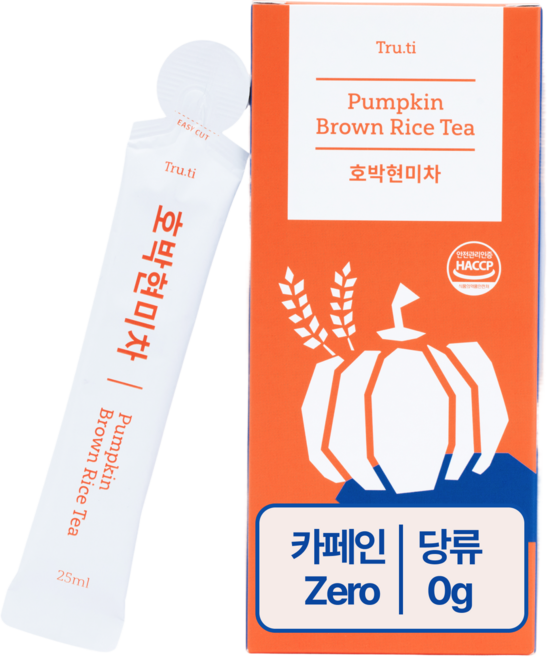 트루바이탈 호박현미차 액상차, 25mg, 15개입, 1박스