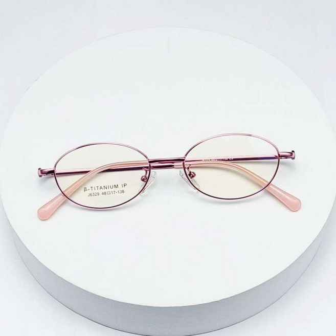 안경테 타원 작은 일본 티타늄 요즘유행하는 프레임 레트로