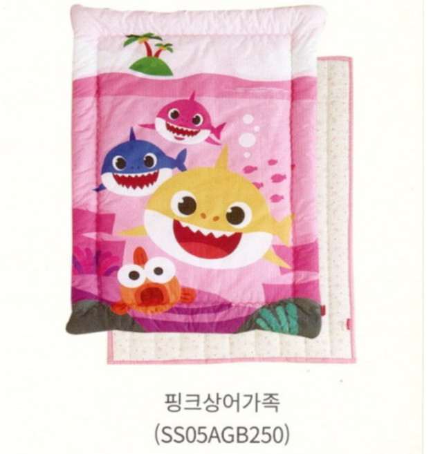 핑크상어가족세트+방수가방