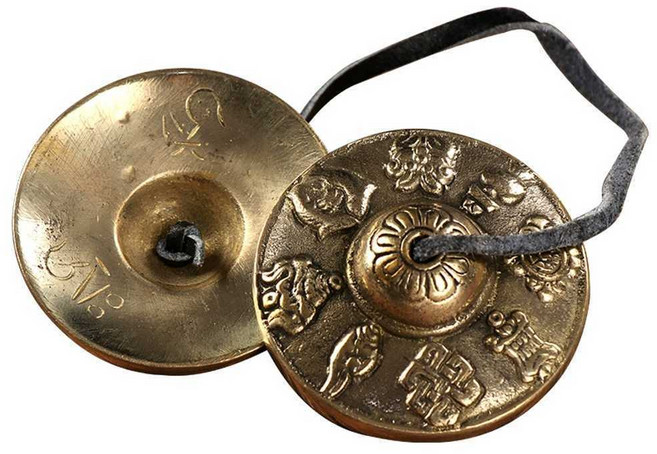 띵샤 싱잉볼 티벳종 불교종 네팔 선물 화사종 벨, B (직경 약 6.5cm), 1개