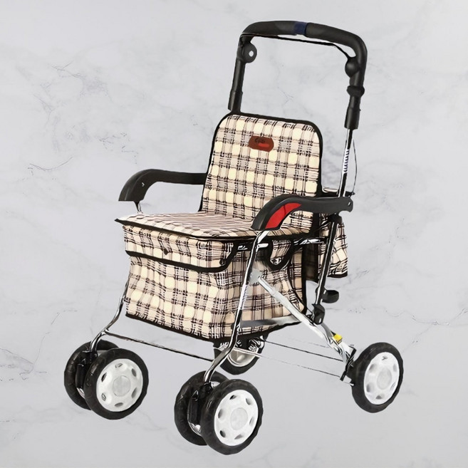 할머니유모차 F208 보행보조차 노인보행기 성인용보행기 어르신보행보조기, 1개