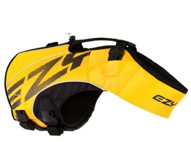 이지독 X2 BOOST 구명조끼 대형견용, 옐로우, 1개