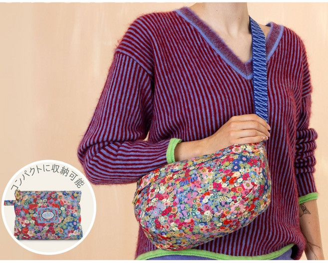 오일릴리 크로스백 가방 여성 숄더백 시프라 폴딩 접이식 경량 블루