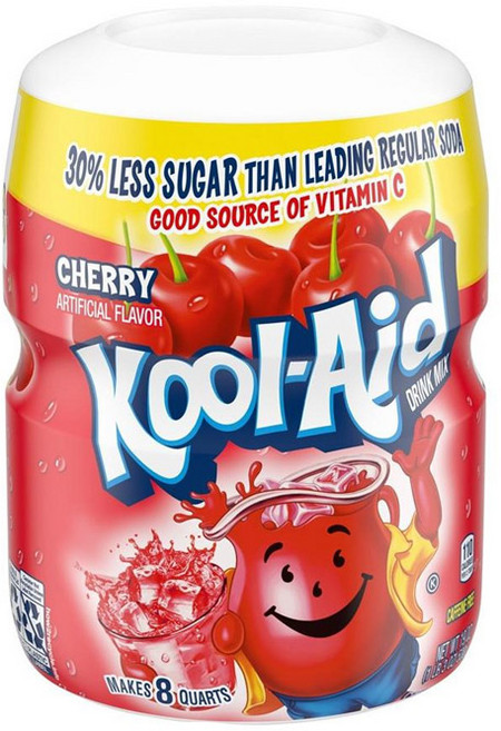 쿨에이드 체리 가루 538g 체리분말 에이드 아이스 티 1개, 1개입
