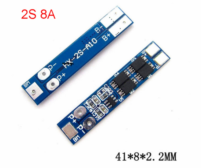 2S 8APCM 리튬 이온/폴리머 배터리 PCM 충전보호모듈