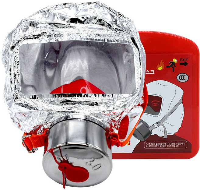 방독면 방연 화재 마스크, 1개