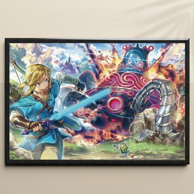 젤다의전설퍼즐1000피스 조각 직소 장난감 창의성, 9ZD