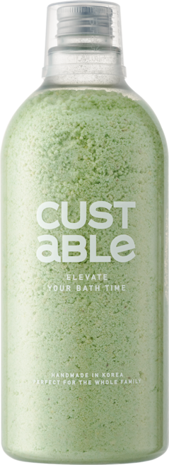 올데이커스터블 거품 입욕제 초대용량 파우더형 배쓰밤 그린, 1L, 1개