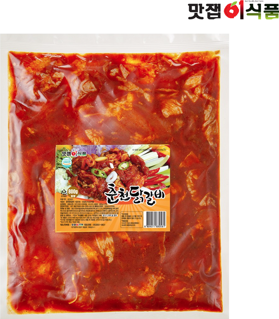 맛잽이식품 춘천닭갈비800g, 1개, 800g