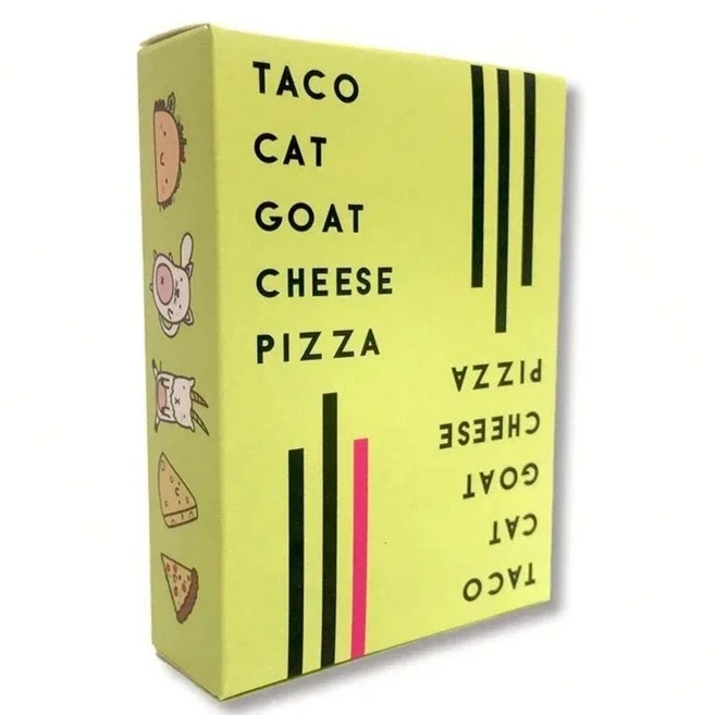 타코 고양이 염소 치즈 피자 | 카드 게임 | 8세 이상 | 2-8명의 플레이어 | 10-30분 재생 시간 |, 01 Taco Cat